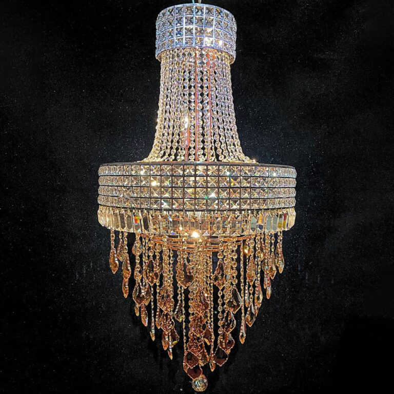 Delhi Chandelier (Amber Extended)